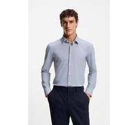 BOSS Chemise Slim en jersey stretch imprimé performant - Style P-HANK-S-K-261, 50556692 Bleu à motif 45