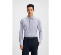 BOSS Chemise slim en jersey stretch imprimé performant - Style P-ROAN-kent-C1-233, 50545269 Bleu foncé S