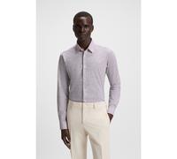 BOSS Chemise slim en jersey stretch imprimé performant - Style P-ROAN-kent-C1-233, 50545269 Marron M