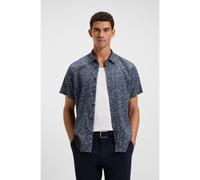 BOSS Chemise Slim en lin stretch avec imprimé à fleurs - Style C-ROAN-ken-SH-C1-251, 50539565 Bleu à motif S