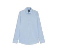 BOSS Chemise Slim en Popeline De Coton Facile À Repasser