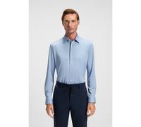 BOSS Chemise Slim en tissu stretch performant structuré - Style P-ROAN-kent-C1-233, 50533434 bleu clair XXL