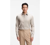 BOSS Chemise Slim en twill de coton facile à repasser - Style H-HANK-K-C1-261, 50560628 Beige 39
