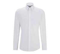 BOSS Chemise Slim Fit En Jersey Élastique P-HANK-S-KENT 50503554 Blanc