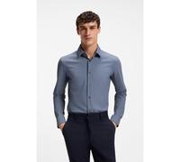 BOSS Chemise Slim Fit en jersey stretch performant - Style P-HANK-S-K-261, 50555747 Bleu 43