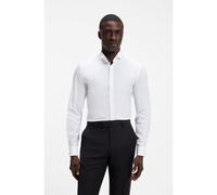 BOSS Chemise Slim habillée facile à repasser - Style H-HANK-W-TUX2-DC-264, 50571545 Blanc 40