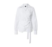 BOSS Chemisier 'Bekania1' bleu pastel / gris foncé / blanc, Taille L