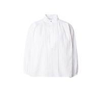 BOSS Chemisier Relaxed en coton à manches ballon - Style C_Biley, 50564551 Blanc 46