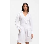 BOSS Chemisier cache-cœur Regular - Style Bekania1, 50565408 Blanc 34