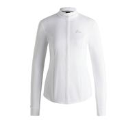 BOSS Chemisier de concours d’équitation Slim avec strass - Style EMMA SHOW BLOUSE GLITTER, B6W0401 Blanc XL