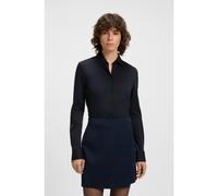 BOSS Chemisier Extra Slim en jersey de coton - Style Bronta_Tuesday, 50543691 Bleu foncé 46