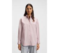 BOSS Chemisier Oversize en popeline de coton - Style C_Bostaffa, 50543546 Rose clair 36