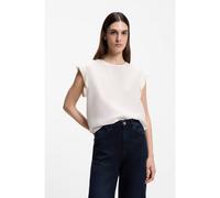 BOSS Chemisier Regular avec fermeture goutte d’eau au dos - Style C_Irnette, 50543548 Naturel 48