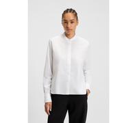 BOSS Chemisier Regular en popeline de coton avec patte de boutonnage invisible - Style Bertyna_Monday, 50543684 Blanc 44