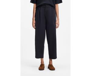 BOSS Chino Loose en twill de coton stretch - Style C_Taquina-W, 50556593 Bleu foncé 36