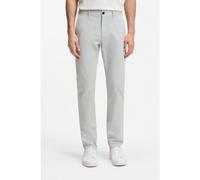 BOSS Chino Slim en satin de coton stretch - Style Chino_slim, 50510933 Argent 34/34