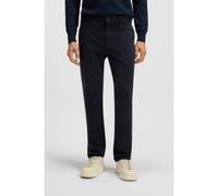 BOSS Chino Slim en satin de coton stretch - Style Chino_slim, 50510933 Bleu foncé 34/34