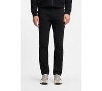 BOSS Chino Slim en satin de coton stretch - Style Chino_slim, 50510933 Noir 32/30