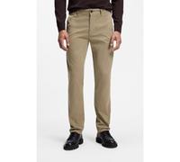 Boss 50510933 Slim Fit Orange Chino Pants Beige 33 / 30 Homme
