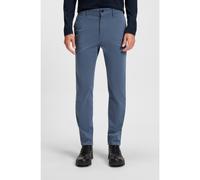 BOSS Chino Tapered en satin de coton stretch - Style Chino_tapered, 50510917 Bleu 40/32