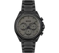 BOSS Montre Chronographe à Quartz pour Homme avec Bracelet en Acier Inoxydable Noir - 1514016
