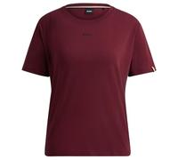 BOSS CI_T-Shirt, T-Shirt Pyjama aux Femmes, Dark Red601,