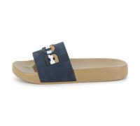 Boss - Claquettes Siglées - Bleu Cargo - Garçon - Taille 30