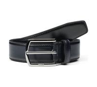 Boss Claus Ceinture Cuir 90 cm bleu