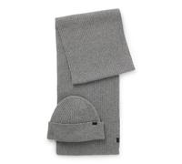 BOSS Coffret cadeau composé d'un chapeau et d'une écharpe - Style Uboldi_SET, 50556171 Argent pcs.