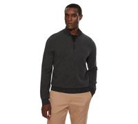 Boss - Col roulés - Homme - Pulls - Gris - Taille: L