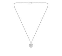 BOSS Collier argenté avec médaillon à monogramme Double B - Style DOUBLE B COIN, HB1580761 Couleur argentée pcs.