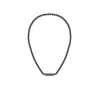 BOSS Collier de perles avec fermoir octogonal logoté - Style SPHERE, HB1580657 Noir pcs.