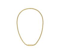BOSS Jewelry Collier et Bracelet en Chaîne pour Homme Collection DORAN en Acier Inoxydable et avec une Plaque Gravée