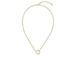 BOSS Collier doré avec pendentif en strass - Style IONA, 58130075 Couleur dorée pcs.