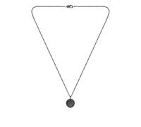 BOSS Collier plaqué noir avec médaillon à monogramme Double B - Style DOUBLE B COIN, HB1580762 Noir pcs.