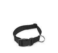 BOSS Collier pour chien avec patch logo en silicone - Style Dog Global Stripe Collar, B2FDCC007 Noir L