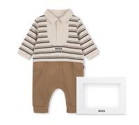 Boss - Combinaison Manches Longues - New Beige - Garçon - 12 Mois