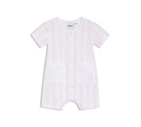 BOSS Combishort bébé en coton interlock à rayures - Style J53059/46L03M, J53059 Rose clair 71