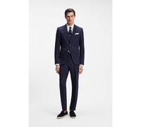 BOSS Costume deux pièces Slim en tissu à micro motif - Style H-Huge-2Pcs-253, 50561834 Bleu foncé 46