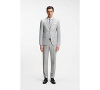 BOSS Costume deux pièces Slim en tissu à micro motif - Style H-Huge-2Pcs-253, 50561834 Gris chiné 54
