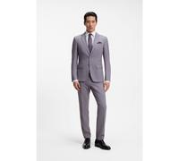 BOSS Costume deux pièces Slim en tissu à micro motif - Style H-Huge-2Pcs-253, 50561834 Lilas 98