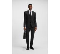 BOSS Costume Regular en laine vierge stretch - Style H-Jeckson-2Pcs-224, 50552082 Noir 27