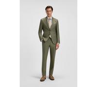 BOSS Costume Slim chiné en laine vierge et soie - Style L-Harvers2Pcs-PK-253, 50545374 Olive 48