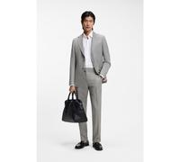 BOSS Costume Slim deux pièces en coton et laine vierge - Style C-Huge-2pcs-261, 50557268 Argent 102