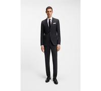 BOSS Costume Slim deux pièces en laine stretch - Style H-Huge-2Pcs-224, 50493667 Noir 44