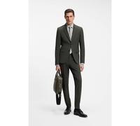 BOSS Costume Slim deux pièces en laine vierge stretch - Style H-Houston-2Pcs-263, 50567244 Vert 102
