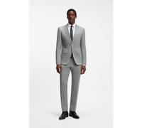 BOSS Costume Slim deux pièces en laine vierge - Style H-Huge-2Pcs-263, 50569802 Gris 60