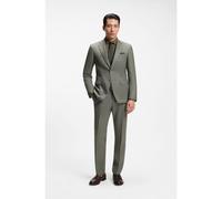 BOSS Costume Slim deux pièces en mohair stretch à motif - Style H-Huge-2Pcs-263, 50567237 Chaux 46