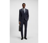BOSS Costume Slim deux pièces en mohair stretch - Style H-Huge-2Pcs-224, 50493667 Bleu foncé 46