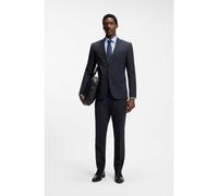 BOSS Costume Slim deux pièces en mohair stretch - Style H-Huge-2Pcs-224, 50493667 Bleu foncé 58
